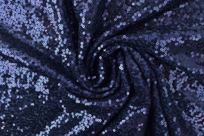 Pailletten 15 navy blauw