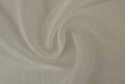 Organza 02 - gebroken wit