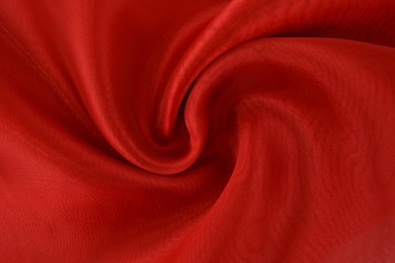 Organza 01 - rood