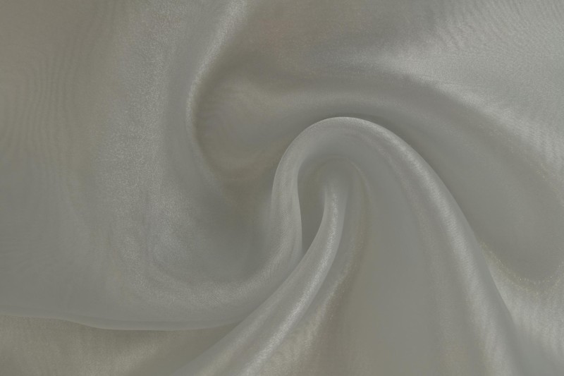 Organza 25 - zilvergrijs