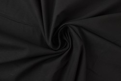 Katoen voile 03 zwart