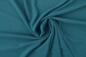 Lycra tule 46 donker petrol