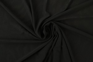 Lycra tule 03 zwart