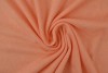 French terry melange 40 zalm roze