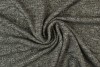 French terry melange 03 zwart