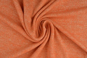 Jersey lurex 10 oranje