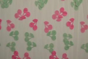 Mesh embroidered 15-1