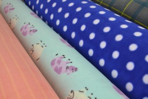 Polar fleece prints