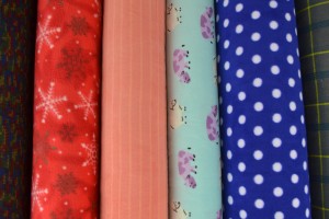 Polar fleece prints