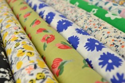 Katoen poplin prints bloemen 2/2