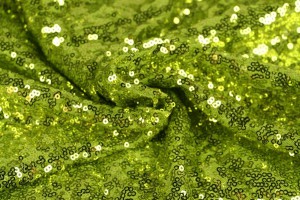 Pailletten 12 lime groen