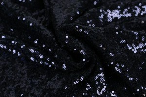 Pailletten 15 navy blauw