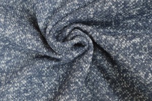 French terry melange 48 navy