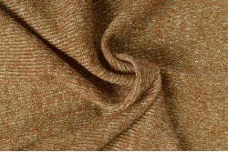 Jersey lurex 69 zilverbruin