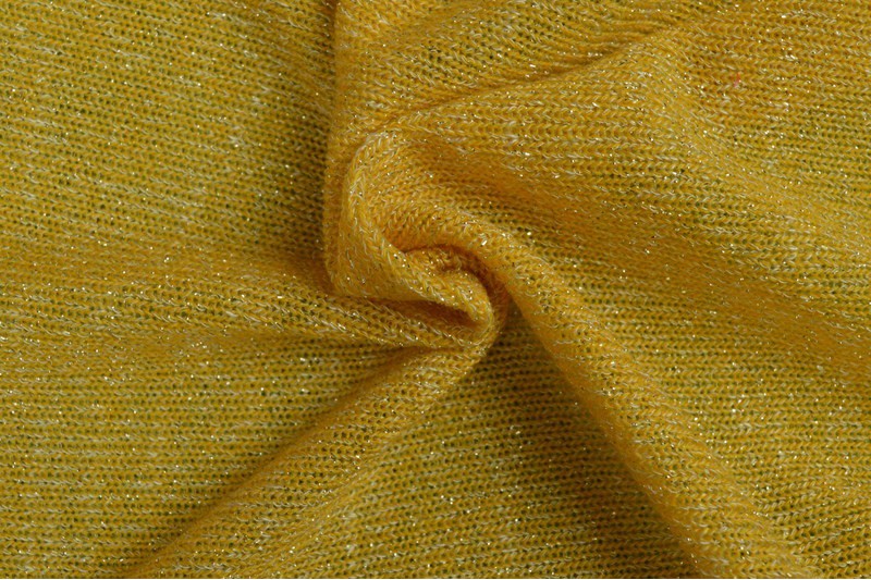 Jersey lurex 07 geel 